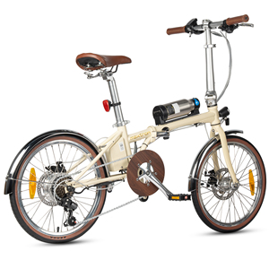 EU Warehouse Aluminum Alloy Rear <b>Hub</b> Lightweight Design 250W 36V5.2AH Lithium Battery 20 1.35-inch Tire <b>Electric</b> Folding bicycle - Product Image 3