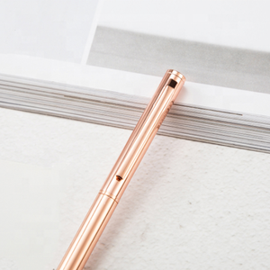 Bolígrafo personalizado de color dorado, promocional - Product Image 4