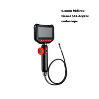 Endoscope bidirectionnel à 6.2 degrés de 360mm avec écran haute définition IP8 de 4.3 pouces