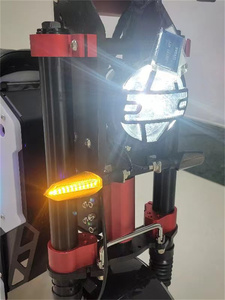 สกู๊ตเตอร์ไฟฟ้า Geofought M5 ระยะไกล สำหรับผู้ใหญ่ 72V มอเตอร์คู่ โครงสร้างกันกระแทก กล่องเก็บของขนาดใหญ่ แบบมีที่นั่ง เหมาะสำหรับการเดินทางประจำวัน - Product Image 5