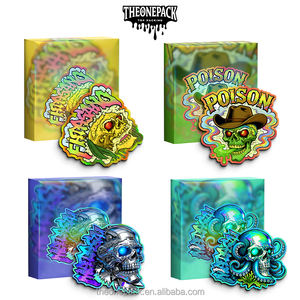 Sacchetti Mylar Personalizzati a Forma Mini da 1g, 3.5g, 7g, 14g, 28g, Resistenti ai Bambini, Antiodore, Morbidi al Tatto, Confezioni Cali - Product Image 5