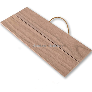Plaques en <span class=keywords><strong>bois</strong></span> de pin non fini, forme rectangulaire, pour l'artisanat, les enseignes en <span class=keywords><strong>bois</strong></span> <span class=keywords><strong>massif</strong></span> non fini, découpes vierges pour le bricolage, la décoration intérieure - Product Image 5