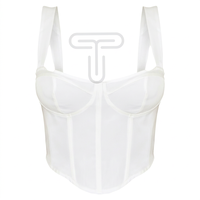 Nouveau Crop Top Élégant d'Été pour Femme Grande Taille en Toile Respirante Écologique 100% Coton Séchage Rapide Haute Qualité