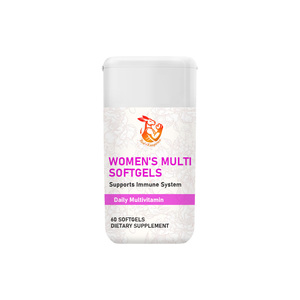 Disponible OEM ODM: Cápsulas blandas multivitamínicas para mujeres con vitamina A y calcio que ayudan a mejorar los niveles de energía y apoyar la salud del cabello y la piel. - Product Image 1