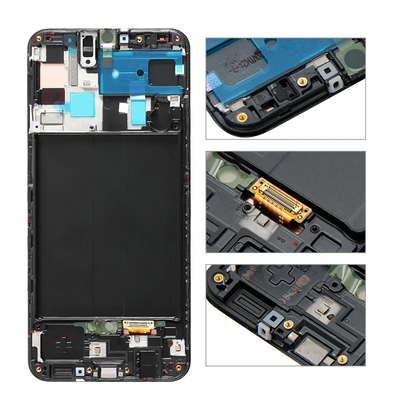 Wholesale Display Lcds Screen For Samsung Galaxy A50 A50S Amoled Replacements Pantallas Touch Screen Digitizer Assembly