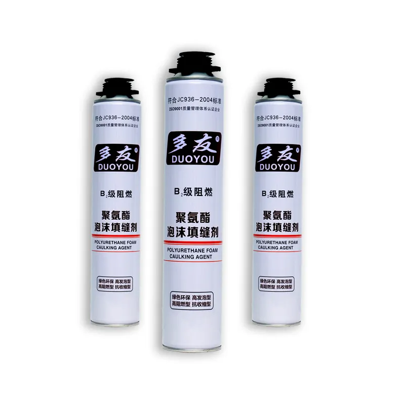 High Quality B2 Polyurethane Foam Caulk Sound Insulation and Environmental Protection Direct from Factory-Adhesives   Sealants