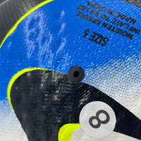 Ballon de football officiel de qualité supérieure en PU, thermocollé, imprimé sur mesure, taille 5, résistant à l'usure pour l'intérieur et l'extérieur, idéal pour l'entraînement