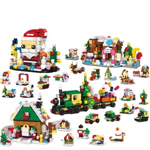 12-in-1 Christmas Building Blocks <b>Toy</b> Construction Set (841 Pieces) DIY Building Blocks <b>Toy</b>, Suitable for Children. - Product Image 3