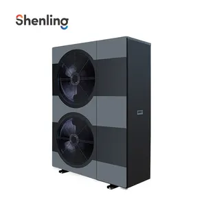 Shenling BAFA Great Erp Level A+++ Eco-friendly R32 Inverter Air Source 24KW Heat Pump Water Heater