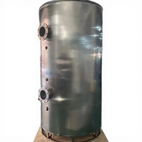 Réservoir de stockage sous pression en acier inoxydable LOCKHOOT 800L pour applications commerciales, extérieures, hôtelières, domestiques, pour gaz, pompe à chaleur, solaire thermique