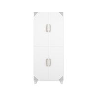 Clothes Cabinet Clothes Storage Cabinet Non-Solid Wood Health Formaldehyde Free Four-door Isometric Wardrobe