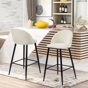Mobilier moderne Salle à manger Restaurant Petit-déjeuner Comptoir de <span class=keywords><strong>cuisine</strong></span> Tabouret de bar haut en similicuir - Product Image 5
