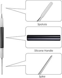 <span class=keywords><strong>Barista</strong></span> Tools Lot de 3 stylos à latte en acier inoxydable/ensemble de stylos de décoration de café - Product Image 3