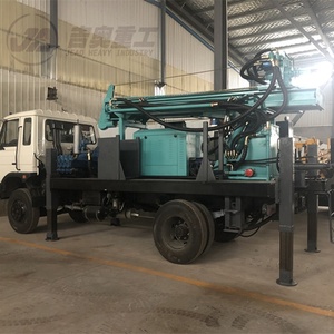 משאית אסדת קידוח ציוד JTW SHINY 350 נייד עמוק רכוב רכב הידראולי מים גם קידוח rig - Product Image 3