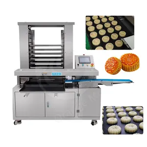 Orme Automatische Cookie Moon Cake Lade Schikt Machine Commerciële Lade Regelen Voedsel Uitlijning Machine