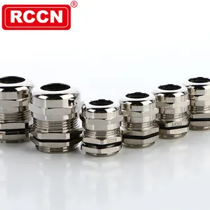 RCCN New Brass Cable Gland MG32x1.5-25 Metal Cable Gland Waterproof Brass Metric Cable Gland