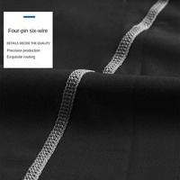 Chemises de compression personnalisées en gros, sous-vêtements de sport en polyester, chemise de fitness à manches longues pour hommes, chemise de compression pour hommes