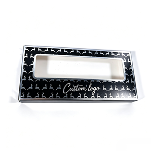 Scatola Festiva per Ciglia Finte in Lamina Argentata con Finestra a Silhouette Dinamica di Cervo, Custodia Magica per Cosmetici per Regali di Natale e Capodanno - Product Image 4