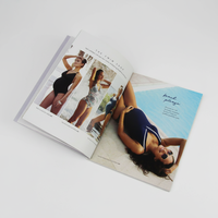 Impression offset personnalisée 4 couleurs, petit magazine de haute qualité, magazine sexy et cool, impression de brochure ou de livre
