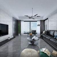 Foshan Source usine brillant poli 600*1200 carreaux de mur en céramique isolation thermique directe maison salon utilisation intérieure