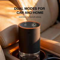 Diffuseur d'arômes intelligent portable haut de gamme pour voiture et maison, diffuseur de parfum sans eau, réservoir transparent de 100 ml, écran HD