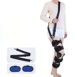 Attelle de genou réglable, immobilisateur et protecteur d'articulation du genou, support de genou - Product Image 6