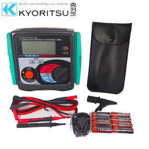 Testeur de continuité d'isolation Kyoritsu modèle 3007A avec affichage LCD Trac Lok 1000V, fabrication japonaise - Product Image 4