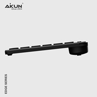Aikun BT8331X, Combo Inalámbrico Delgado de 5.0 y 2.4 GHz, Ultrafino, Compatible con Windows, Listo para Oficina, Conecta 4 Dispositivos, Fácil Cambio