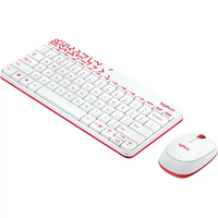Clavier et souris sans fil Logitech MK240 Nano, 79 touches, 2,4 GHz, compact, longue durée de vie de la batterie, pour bureau, maison, PC