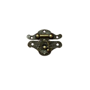 Chenxing Hardware Accessories Furniture Lock Zinc Alloy Medium <b>Small</b> Retro Style Drawer Lock Durable - Product Image 3