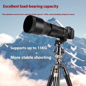Q999he/hr Phổ nhôm hợp kim Tripod 1590mm trục ngang máy ảnh khung có thể gập lại <span class=keywords><strong>SLR</strong></span> Tripod khung <span class=keywords><strong>Monopod</strong></span> - Product Image 5