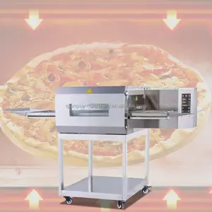 Horno de pizza transportador de convección eléctrico de aire caliente de pizza comercial de 18 pulgadas