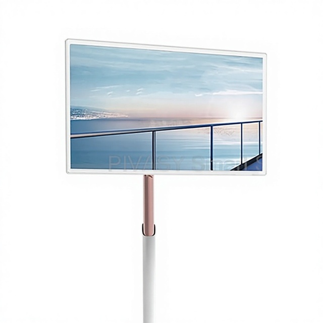 Outdoor 24/32 Inch LED Smart TV HD1080 with WiFi Touch Screen for for White Portable Study Use