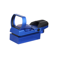 Lunette de visée laser point rouge OEM d'usine, viseur point rouge/vert en alliage d'aluminium, 5 niveaux d'illumination réglables, lentilles multicouches
