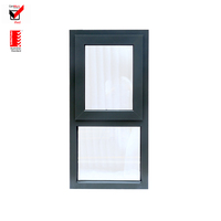 As2047 Portes et fenêtres en aluminium standard australien Fenêtres en verre à double vitrage Cadre en aluminium Fenêtre à auvent