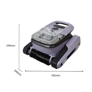 Aspirateur robotisé sans fil pour <span class=keywords><strong>piscine</strong></span> avec fonction de nettoyage des parois et aspiration automatique, haute qualité, respectueux de l'environnement - Product Image 6