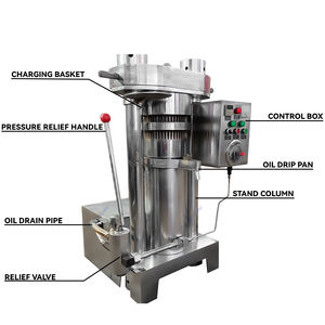 Máquina Prensa de Aceite Hidráulica, Extractor de Aceite de Coco y Cacahuete por Presión en Frío, Alto Rendimiento de Aceite, Equipo Automático para la Producción de Aceite - Product Image 6