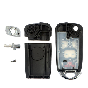 Keydiy KD Sub-Máy Thay Thế Chìa Khóa Xe <span class=keywords><strong>Shell</strong></span> Cho A22 Buick Mô Hình-ABS Chất Liệu 4 Nút Đen Gấp Trường Hợp Chính - Product Image 5