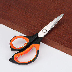Fishing <b>Shears</b> Stainless Steel Orange Black Handle Multi Purpose Freshwater Fishing <b>Tool</b> - Product Image 1