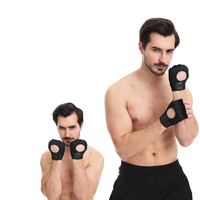 Gants d'entraînement Aofit à séchage rapide, en maille, résistants aux chocs, avec protection de la paume, fermeture réglable par auto-agrippant