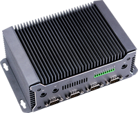 Mini PC industriel I3/i5/i7 12e génération, 8 ports USB, 2 ports HDMI, PC embarqué sans ventilateur pour système de surveillance par vision industrielle