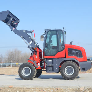 Ce/epa diesel Mini 1 Ton 1.5 Ton 2ton 3ton 4x4 roda pemuat Mini 4wd sekop depan kecil dari Tiongkok - Product Image 1