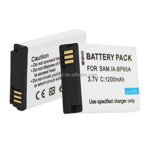 Batterie IA-BP85A IABP85A BP-<span class=keywords><strong>85A</strong></span> BP85A 1200mAh pour appareil photo <span class=keywords><strong>Samsung</strong></span> PL210, SH100, WB210, ST200, ST201, ST200F - Product Image 1