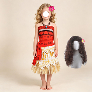 Disfraz de Princesa del Océano para Halloween al por Mayor para Niñas con Peluca y Vestido Elegante, Disfraz Infantil y Adulto para TV y Cine - Product Image 3