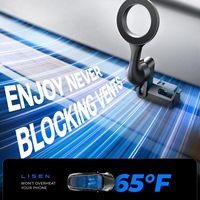 LISEN Never Block Tesla Phone Mount Magnetic Car Mount Holder for Model 3 Y Accessories iPhone 16 Pro Max 15 14 NOT FIT 2024