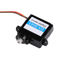 Micro servo numérique 4,3 g à engrenages métalliques pour avion RC et mini drone, accessoires électroniques
