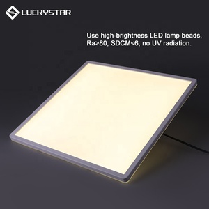 LUCKYSTAR Hình Chữ Nhật 22W Khung Kim Loại Gắn Trên Bề Mặt IP 20 3000K Đèn Trần Led Cho Gia Đình/Văn Phòng/Trường Học/Bệnh Viện - Product Image 3