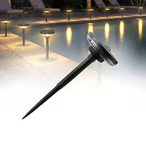 Lampes solaires d'extérieur pour jardin, lumineuses, étanches, à piquet, pour cour, villa, patio, allée, éclairage nocturne décoratif - Product Image 1