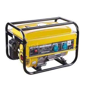 12V DC Electric Start Easy Carry Small 3KW 3KVA Gasoline Generator Set with Competitive Price