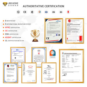 Porte <span class=keywords><strong>coulissante</strong></span> panoramique en verre à cadre noir minimaliste moderne pour villa de luxe, design intérieur à lumière naturelle - Product Image 3